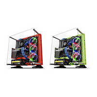 打造个性化游戏平台：Thermaltake 曜越 推出 Core P3 SE 璀璨绿和耀眼红版机箱