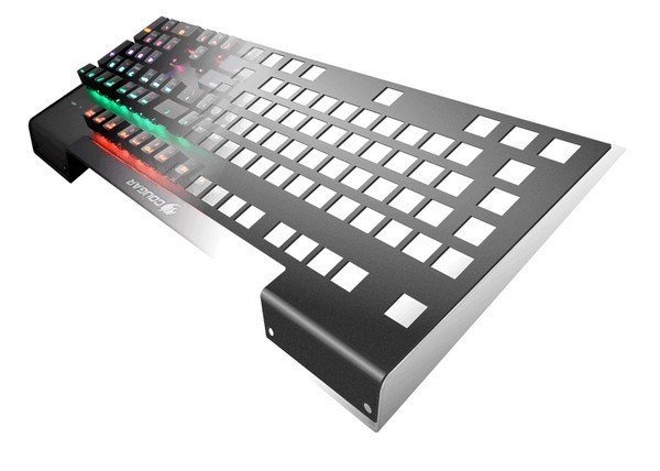 RGB幻彩＋铝合金材质：COUGAR 骨伽 推出 Ultimus RGB幻彩机械键盘