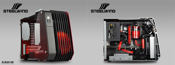 全铝暖气片设计：Enermax 安耐美 推出 STEELWING系列 MATX机箱