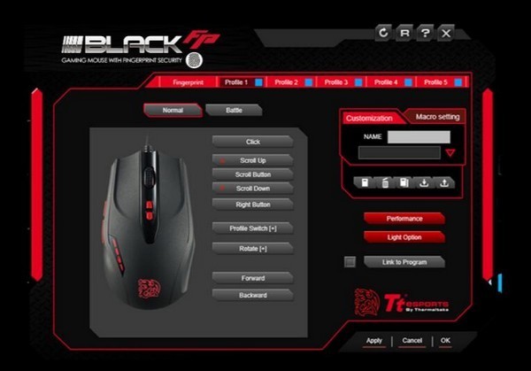 指纹识别：Tt esports 斗龙 推出 “黑者” Black FP 游戏鼠标