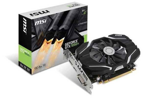 阵容强大：msi 微星 推出 GTX 1050/GTX 1050Ti 全系游戏显卡