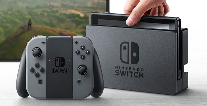 终于等到你：Nintendo 任天堂 正式 发布 Nintendo Switch 游戏主机