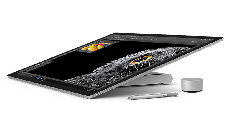 设计师的完美搭档：Microsoft 微软 发布 Surface Studio 一体式电脑