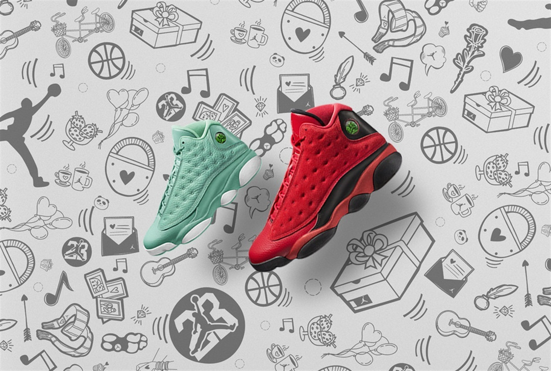 XIII参上：NIKE 耐克 即将发售 Air Jordan 13 “WHAT IS LOVE” 系列 篮球鞋