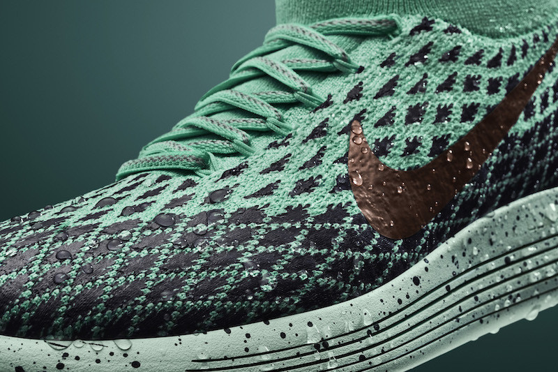 针织也能全天候：NIKE 耐克 发布 Lunarepic Flyknit Shield 跑鞋