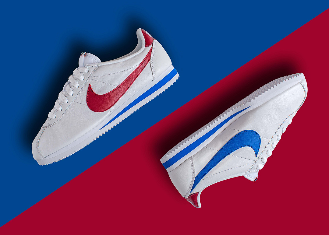 “耐克”系列新成员:NIKE 耐克 发布 Classic Cortez Leather QS "Nai Ke" 复古跑鞋