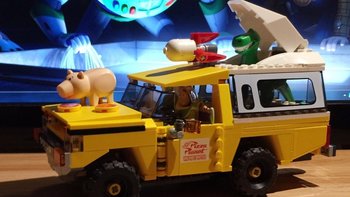 lego 玩具总动员3 篇六:lego 乐高 7598 披萨星球贩售车 开箱