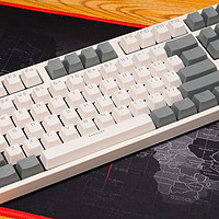 Leopold FC750R 87 红轴 键盘使用感受(键帽|做工|F区|空格)
