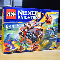 LEGO 乐高 Nexo Knights 篇二：70313 岩炎魔帅的双槌重击车 开箱