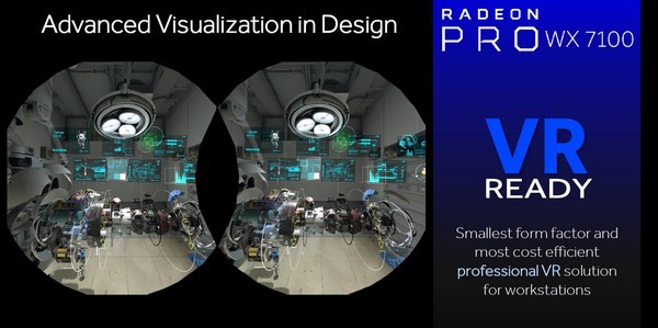 基于Polaris架构：AMD 发布 Radeon Pro WX 7100、WX 5100 和 WX 4100专业显卡