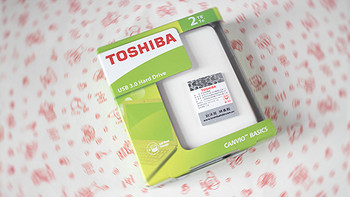 家有一小熊 — TOSHIBA 东芝 CANVIO BASICS 2TB 白色移动硬盘 开箱及简测