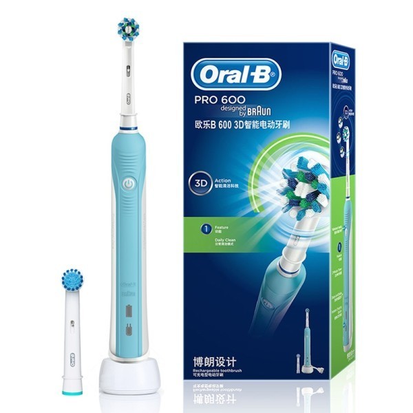 Braun 博朗 Oral-B 欧乐B-D16（PRO600）电动牙刷 开箱简评