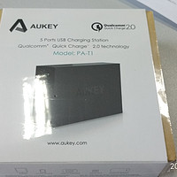 蜈蚣都要变蚯蚓的双十一：AUKEY QC2.0充电器 开箱