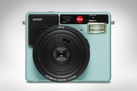 #本站首晒#Leica 徕卡 SOFORT 拍立得相机 薄荷绿 开箱