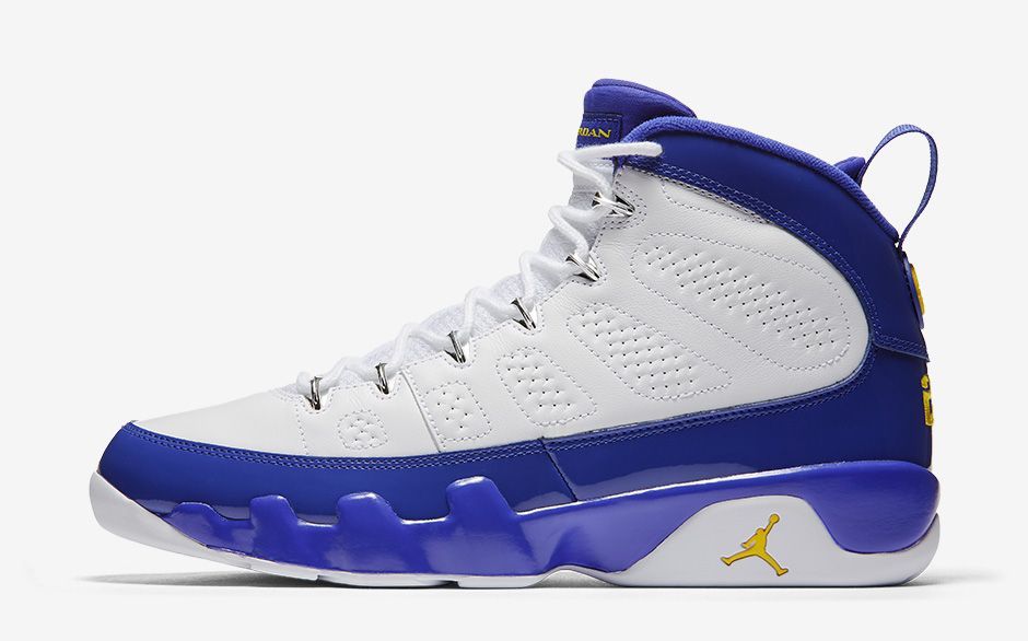 湖人配色回归：NIKE 耐克 即将发售 AIR JORDAN 9 RETRO “TOUR YELLOW” 男子篮球鞋