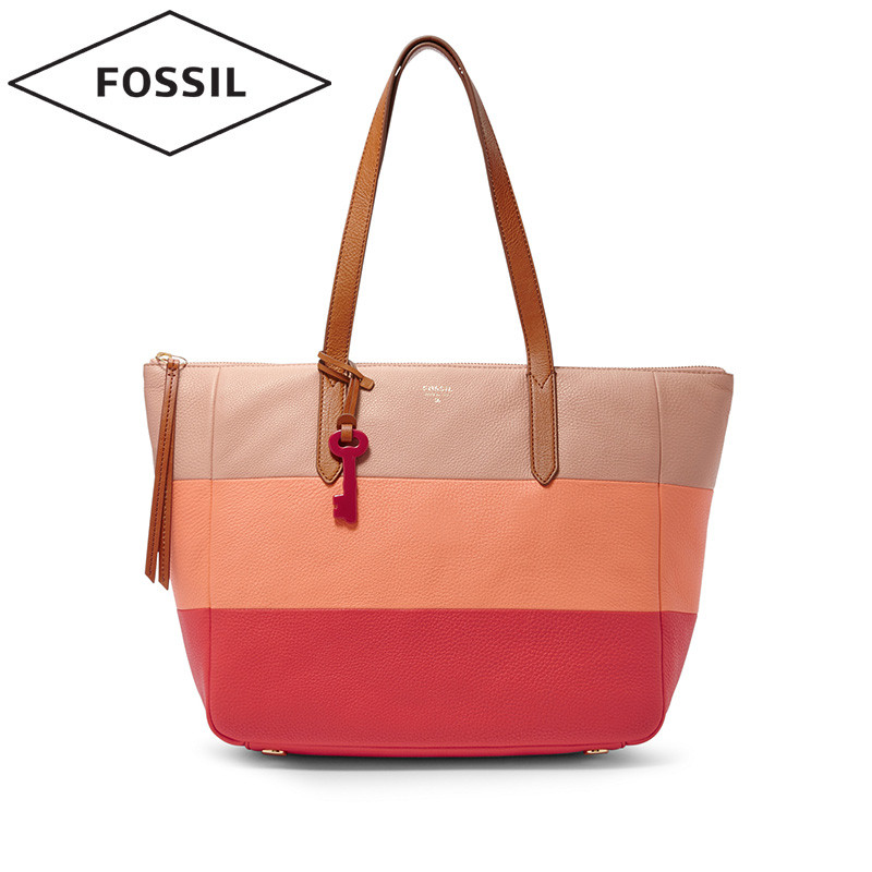 Fossil Sydney Shopper 女士真皮单肩包