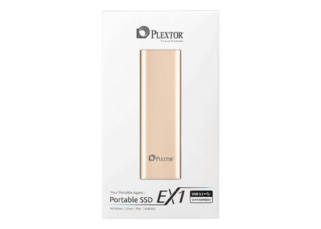 小巧时尚:PLEXTOR 浦科特 推出 EX1 SSD 移动硬盘
