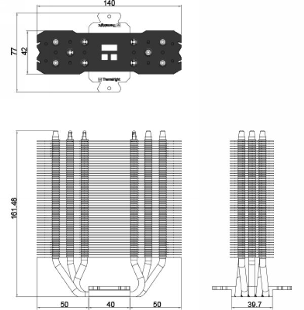 不干涉内存扩展：Thermalright 利民 推出 TRUE Spirit 140 Direct散热器