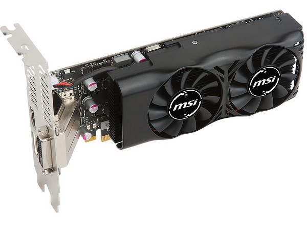 半高式刀卡:msi 微星 發佈 gtx 1050 ti 4gt lp 顯卡