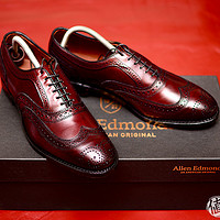终于等到你，第一双固特异Allen Edmonds McAllister Wing Tip 皮鞋