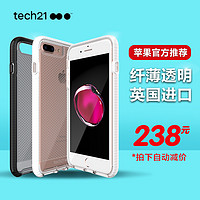 Tech21 Evo Check苹果iPhone7/Plus网纹菱格防摔保护套手机壳