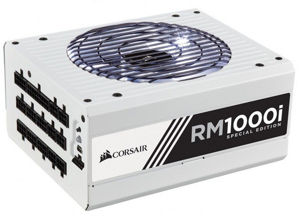 庆祝售卖1000万台里程碑：CORSAIR 美商海盗船 推出 RM1000i “北极”特别版电源