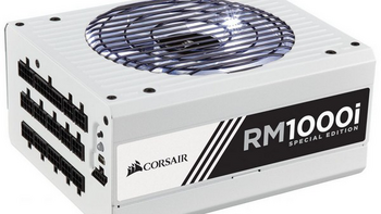 庆祝售卖1000万台里程碑：CORSAIR 美商海盗船 推出 RM1000i “北极”特别版电源