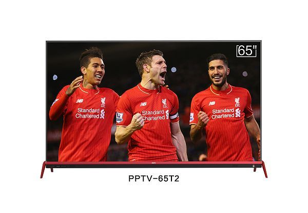 为KOP球迷而生：PPTV 聚力 利物浦定制版 65英寸4K智能电视 正式开售