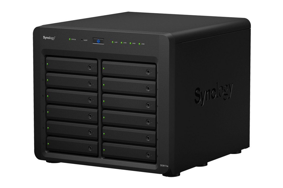 服务器级堆料：Synology 群晖 发布 DS3617xs 十二盘位企业级NAS