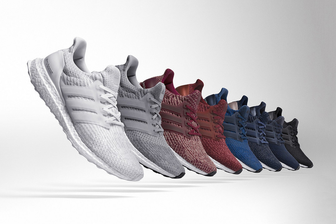 延续前代设计：adidas 阿迪达斯 上架 UltraBoost 3.0 *级缓震跑鞋