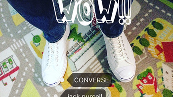 我的第N双鞋 篇九：CONVERSE 匡威 Jack PurcellSignature 升级气垫款 开口笑