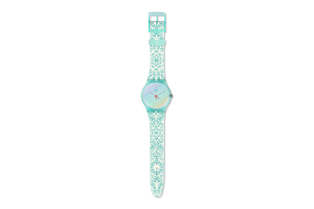 冰雪奇缘：swatch 斯沃琪 推出 God Jul SUOZ222S 2016圣诞别注腕表 