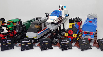 #本站首晒# LEGO 乐高 4002016 火车50周年员工限量版