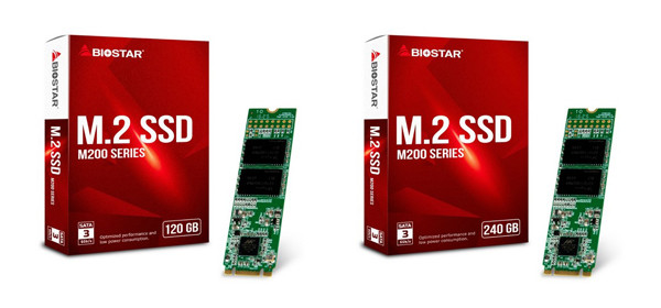 SATA3 6Gbps主流级：BIOSTAR 映泰 发布 M200 M.2 SSD 固态硬盘
