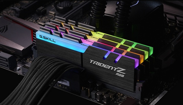 水流幻光灯效：G.SKILL 芝奇 推出Trident Z RGB DDR4 幻彩版“战戟”内存