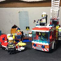 我的积木 篇一：#原创新人# LEGO 乐高 60106 消防入门 & 60107云梯消防车
