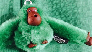 圣诞礼物绿色猴子包  — Kipling 凯普林 女士斜挎包 开箱