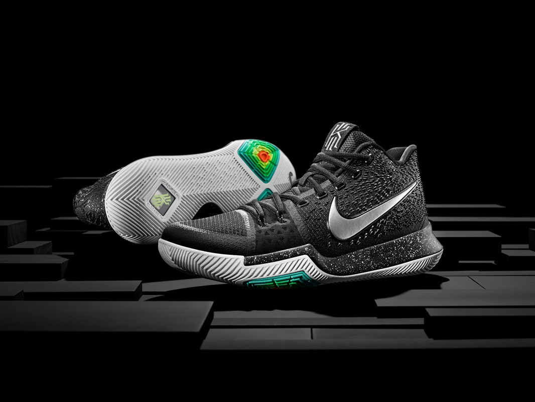 独立抓地模块：NIKE 耐克 即将发售 KYRIE 3 篮球鞋