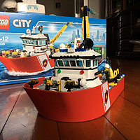 我的积木 篇二：LEGO 乐高 60109 消防船