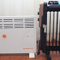 VS对流式取暖器（欧式）——Midea 美的 NY2011-16JW油汀取暖器 开箱