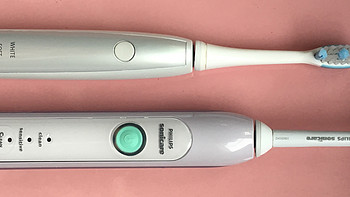 Panasonic 松下 EW-DL82 和 飞利浦HX6720 电动牙刷 使用简单对比
