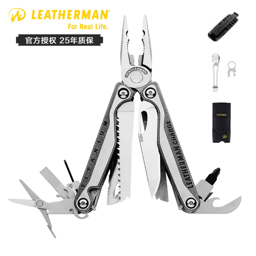 EDC小工具——LEATHERMAN 莱泽曼 TTI 多功能工具钳（附与海啸对比）