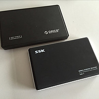 2.5寸移动硬盘开箱：SSK 飚王 HE-V300 VS ORICO 奥睿科 2588US3