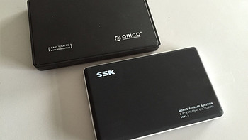 2.5寸移动硬盘开箱：SSK 飚王 HE-V300 VS ORICO 奥睿科 2588US3