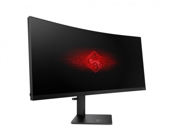 100Hz刷新率+NVIDIA G-Sync：HP 惠普 发布 Omen X 35 曲面“带鱼”电竞显示器