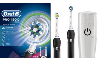 #原创新人#英亚海外购 Braun  博朗 欧乐 Oral-B  Pro 4900电动牙刷开箱晒贴