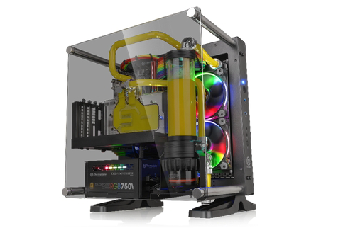 适合*级ITX水冷钢炮：Thermaltake 曜越 推出 Core P1 TG 壁挂式机箱