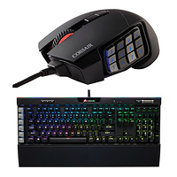 游戏体验再进一步：CORSAIR 美商海盗船 发布 SCIMITAR PRO “执法者”游戏鼠标 和 K95 RGB“复仇者”白金版机械键盘 