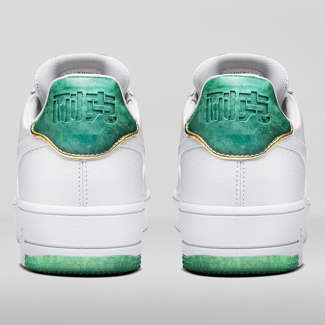 #原创新人# NIKE 耐克 Air Force 1 Nai Ke “Jade”系列 休闲运动鞋