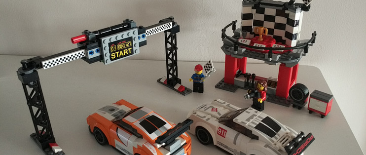 lego乐高超级赛车系列75912保时捷911gt终点站